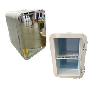 Heladera Portátil Frío/Calor Modelo 8Lts Con Espejo 12V y 220V