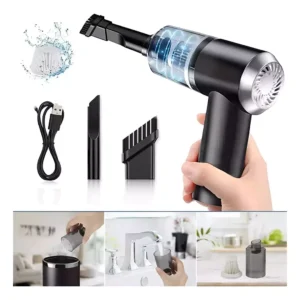 Aspiradora inalámbrica De mano Vacuum Claner Hogar 3 en 1 0.1L negra 220V