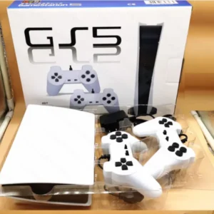 Mini consola de videojuegos Retro GS5, para Nes, 8 bits, con 300 juegos diferentes integrados, dos mandos