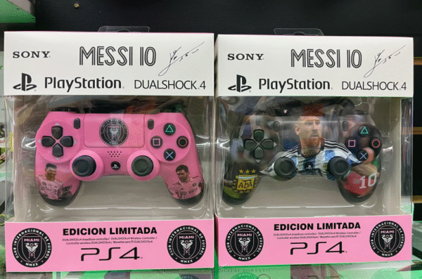 Joystick PS4 Edición Limitada – Messi Inter de Miami