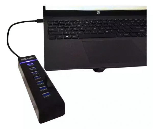 Adaptador HUB Usb3.0 HB-016 7 Puertos 5Gbps Lambo tech