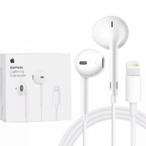 Apple Earpods Conector Lightning Mmtn2am Blanco Nuevo Blanco