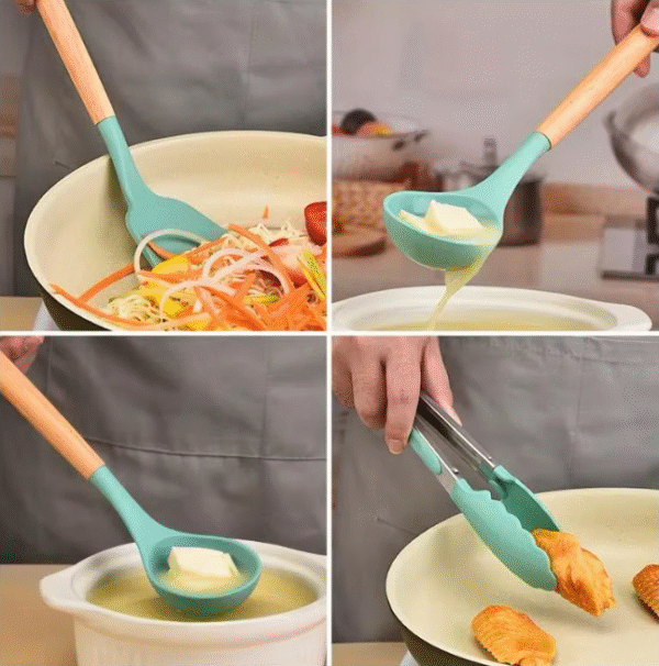 Utensilio de Cocina Silicona x12 PCS - Image 3